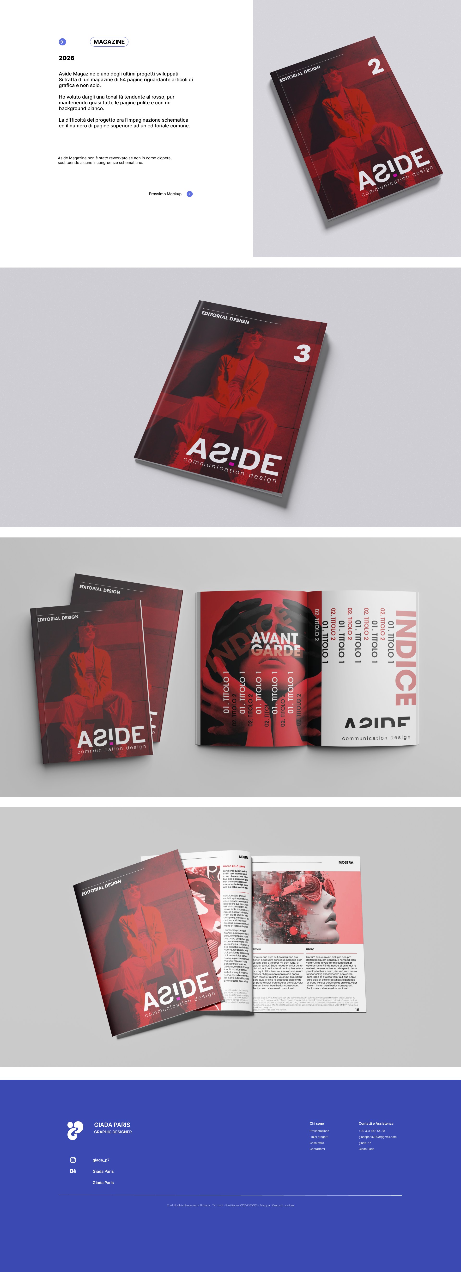 Progetto Magazine — Giada Paris